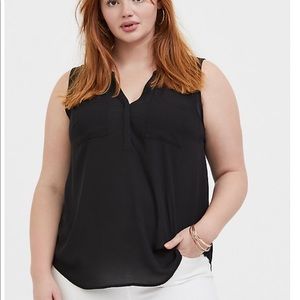 Torrid Harper Georgette tank